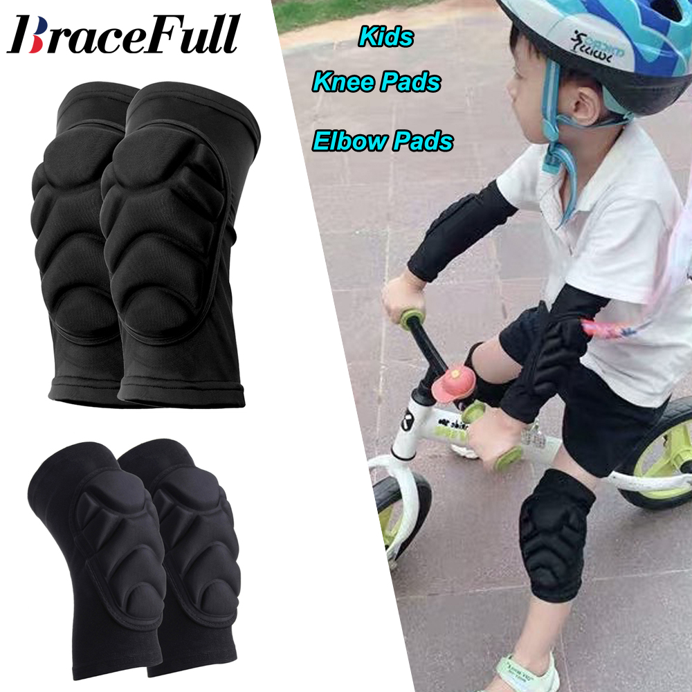 Cycling Protective Gear Kids - 1Pair Kids Knee Pads and Elbow