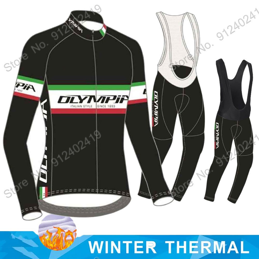 Cycling Gear Winter - Maglia Ciclismo 2023 Olympia Italia Team