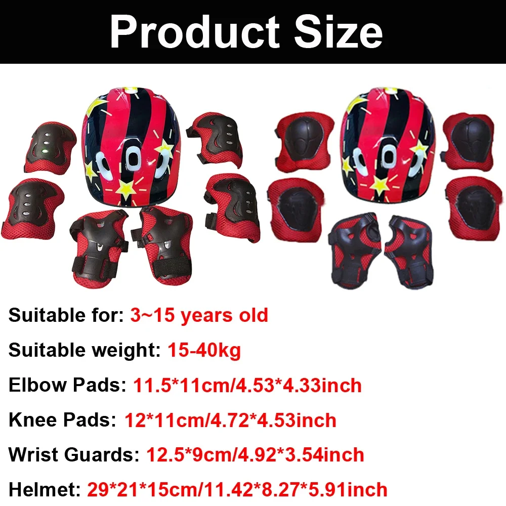 Adjustable Kids Helmet and Kne - đánh giá và giá Cycling Protective Gear Kids