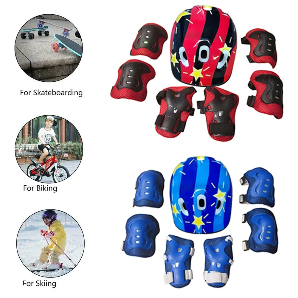 Adjustable Kids Helmet and Kne - đánh giá và giá Cycling Protective Gear Kids