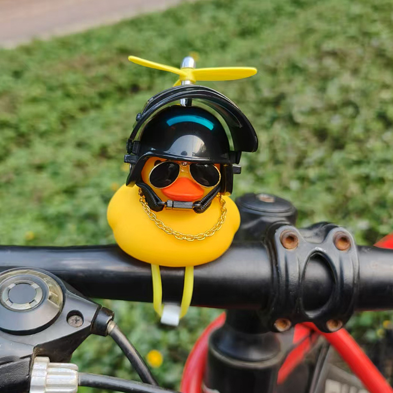 Cute Rubber Duck Bicycle Handl - đánh giá và giá Yellow Cycling Gear