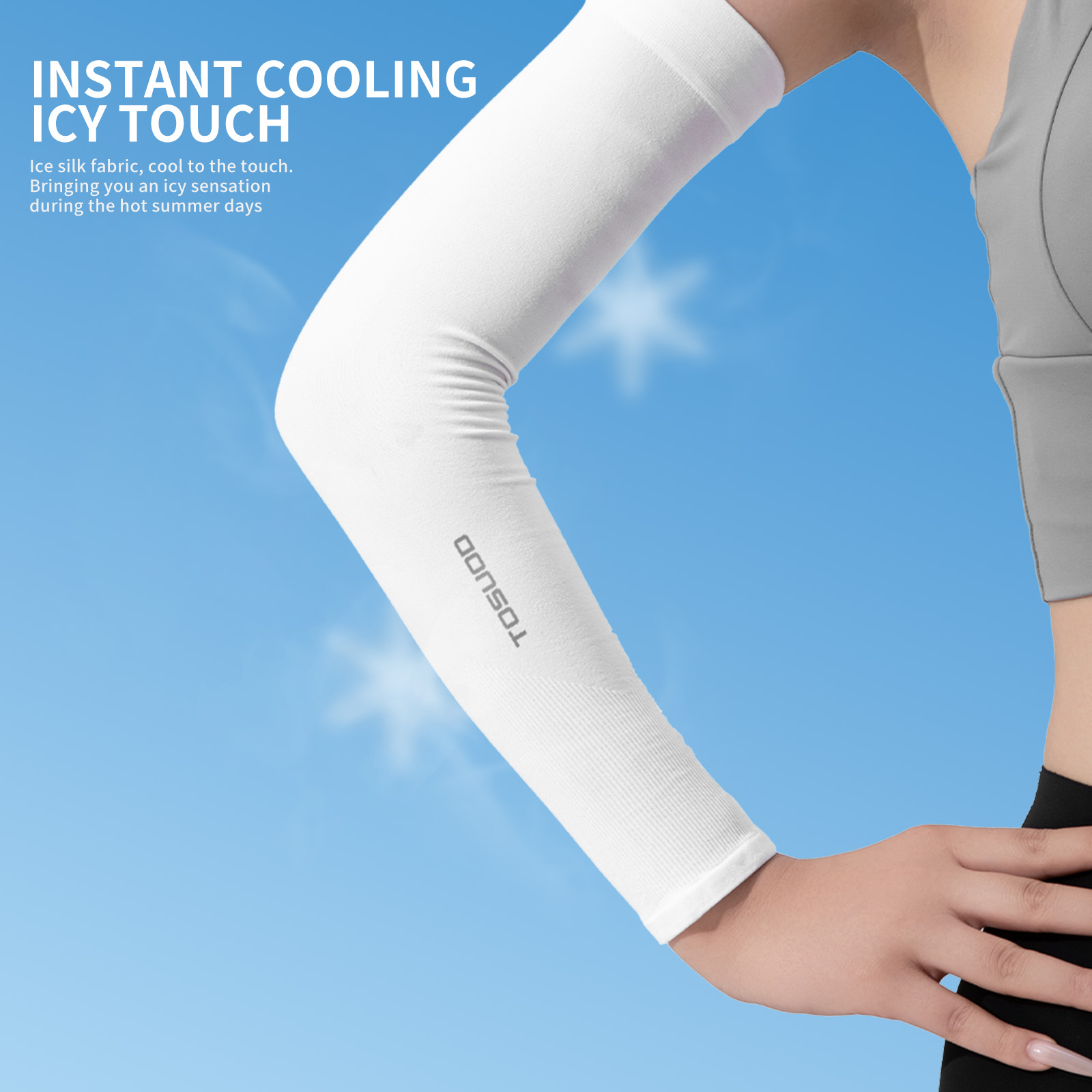 TOSUOD Ice Silk Bicycle Sleeve - đánh giá và giá Cycling Arm Warmers