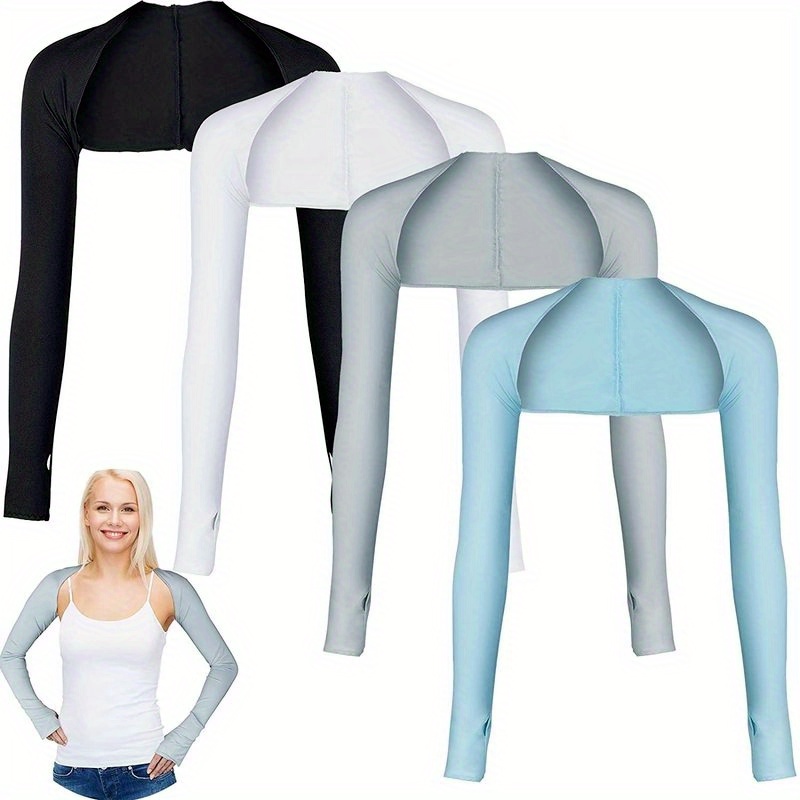 1pc Ice Silk Arm Sleeve Women  - đánh giá và giá Cycling Arm Warmers