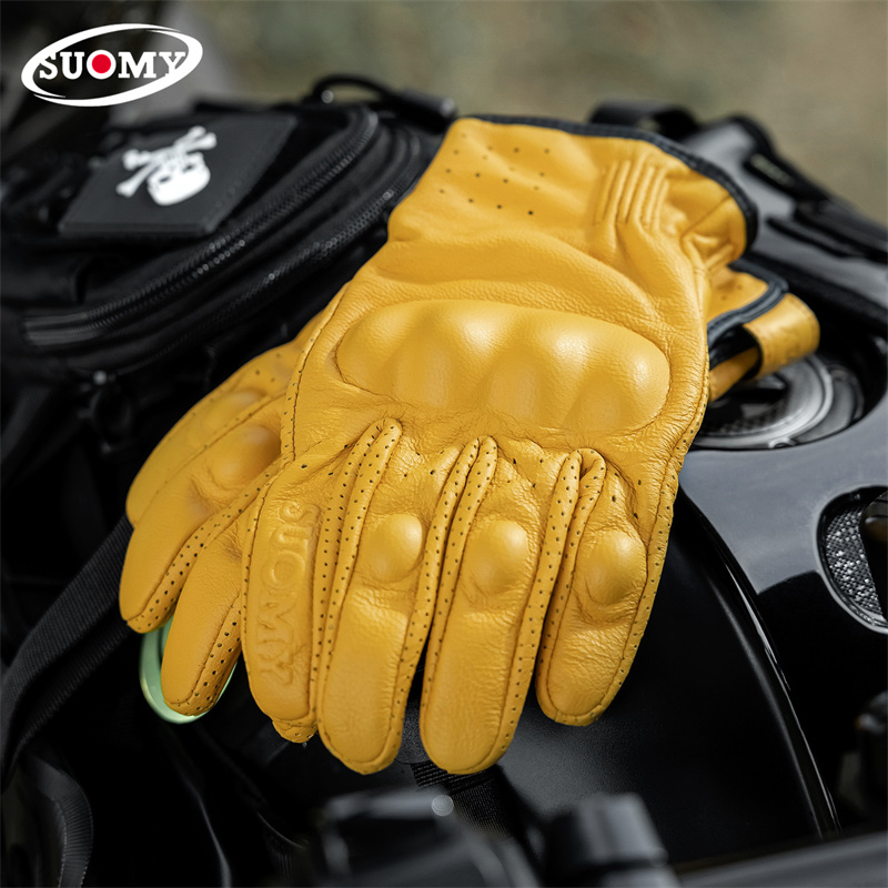 Sheepskin Breathable Motorcycl - đánh giá và giá Yellow Cycling Gear