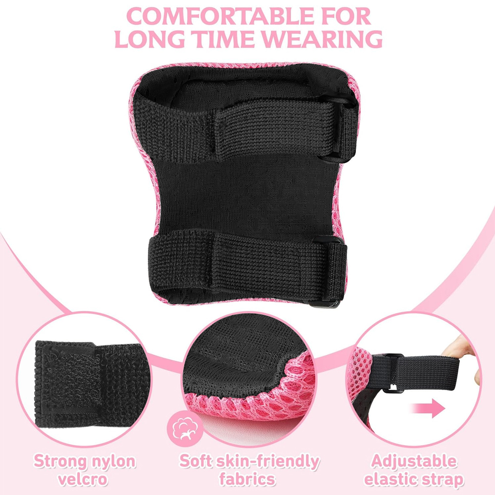 6Pcs Kids 3-10 Years Knee Pad  - đánh giá và giá Cycling Gear Of The Year