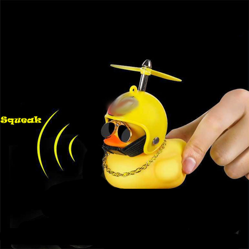Cute Rubber Duck Bicycle Handl - đánh giá và giá Yellow Cycling Gear