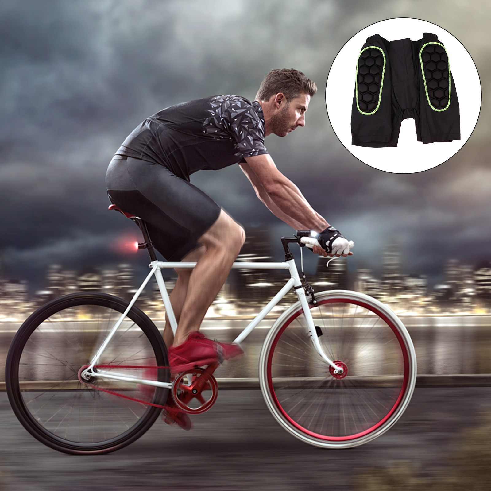 Men Breathable Cycling Downhil - đánh giá và giá Padded Cycling Shorts