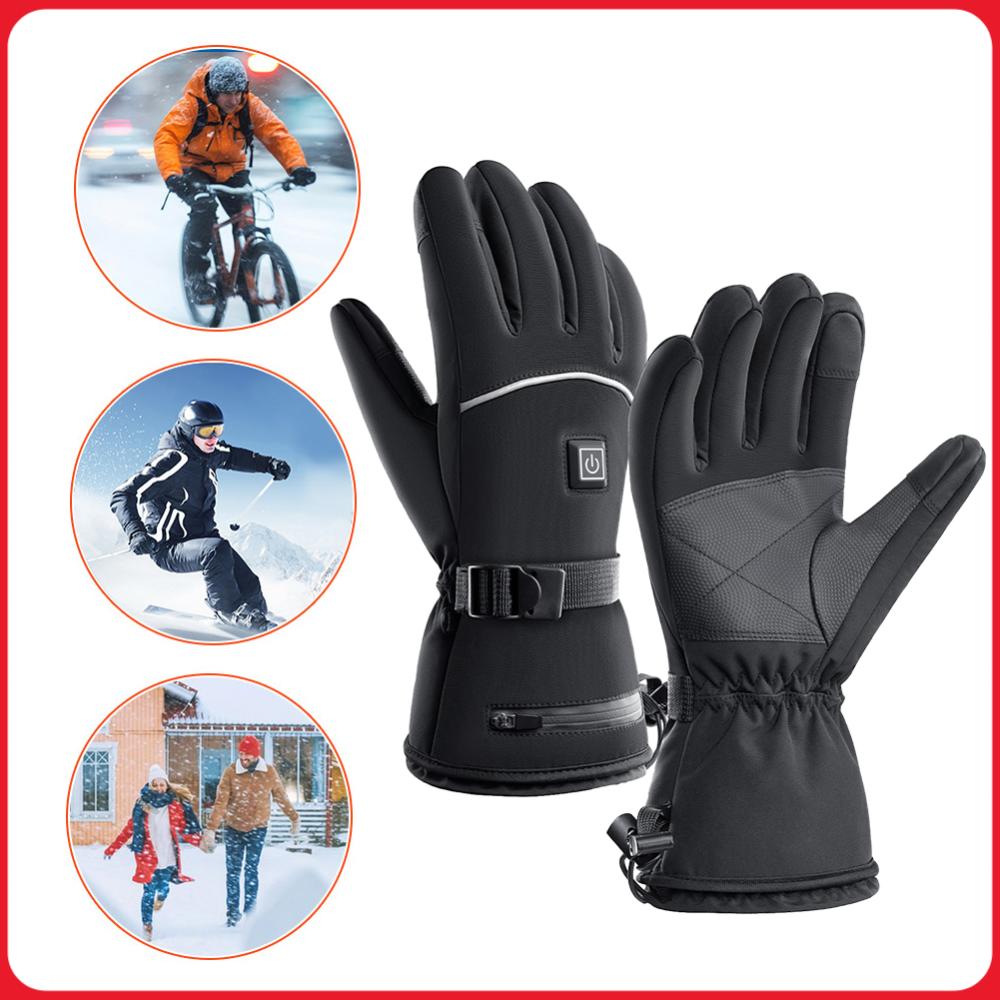 Touch Screen Heated Gloves Col - đánh giá và giá Cycling Gear Temperature