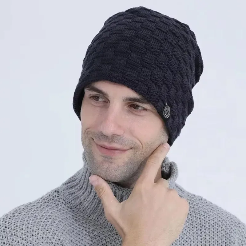 Mens Plush Lining Beanie Winte - đánh giá và giá Cycling Gear Cold Weather