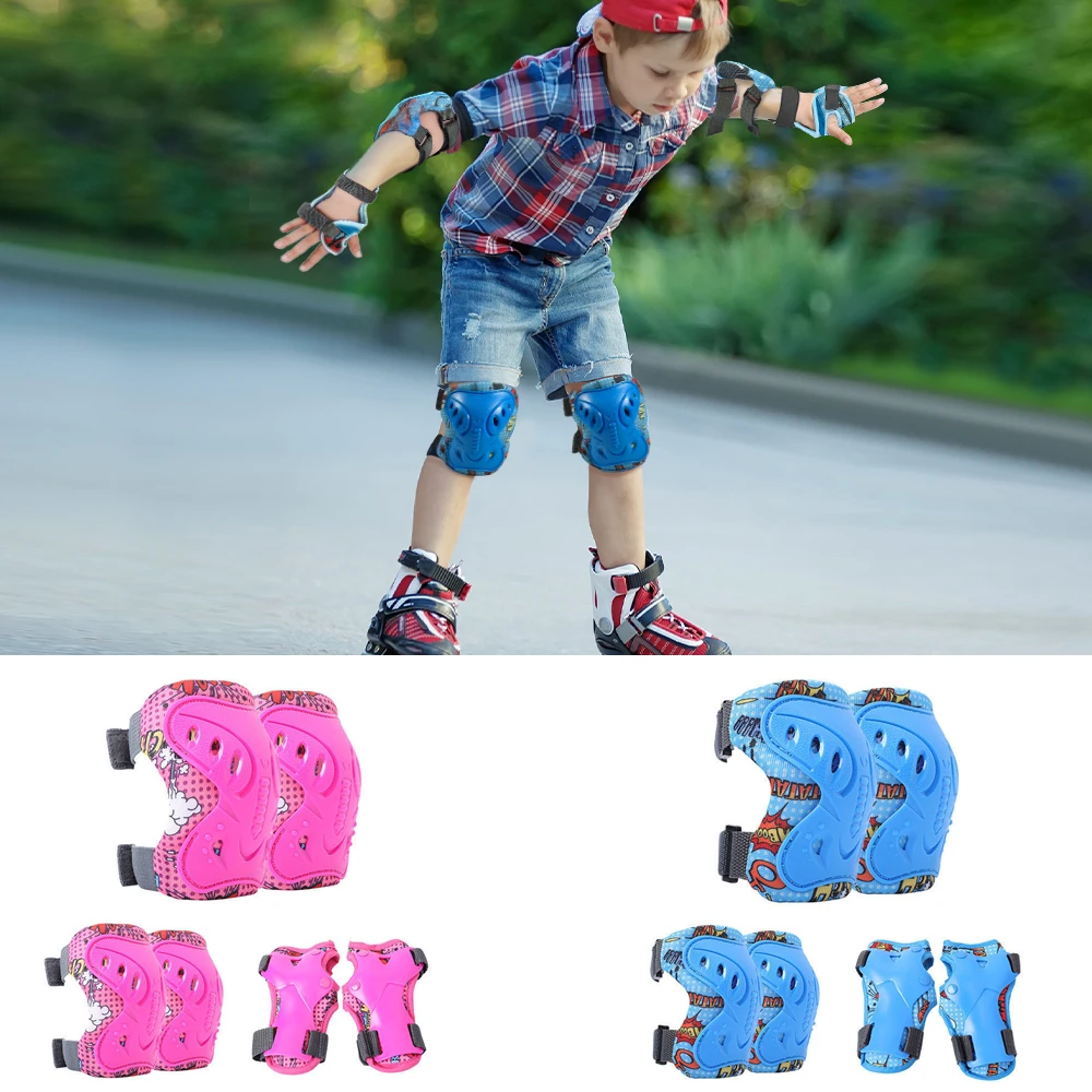 6Pcs Kids Knee Pads and Elbow  - đánh giá và giá Cycling Gear Of The Year
