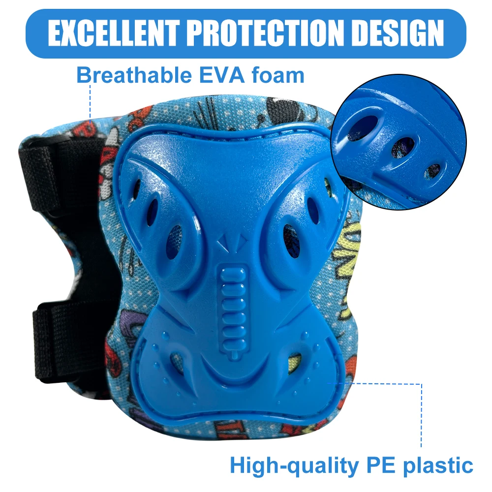 6Pcs Kids Knee Pads and Elbow  - đánh giá và giá Cycling Gear Of The Year