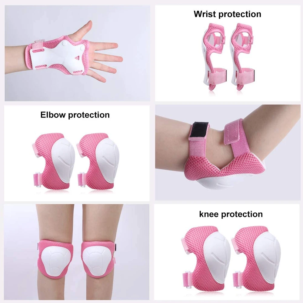 GOMOREON 6Pcs/Set Kids Knee Pa - đánh giá và giá Cycling Protective Gear Kids
