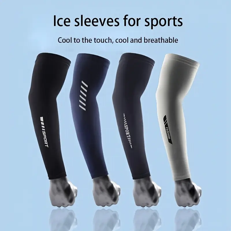 Ice Silk Sleeve UV Protection  - đánh giá và giá Cycling Arm Warmers