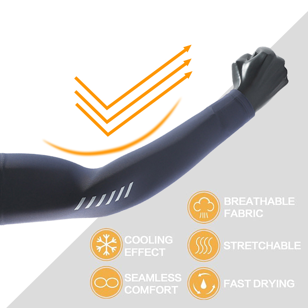 Ice Silk Sleeve UV Protection  - đánh giá và giá Cycling Arm Warmers