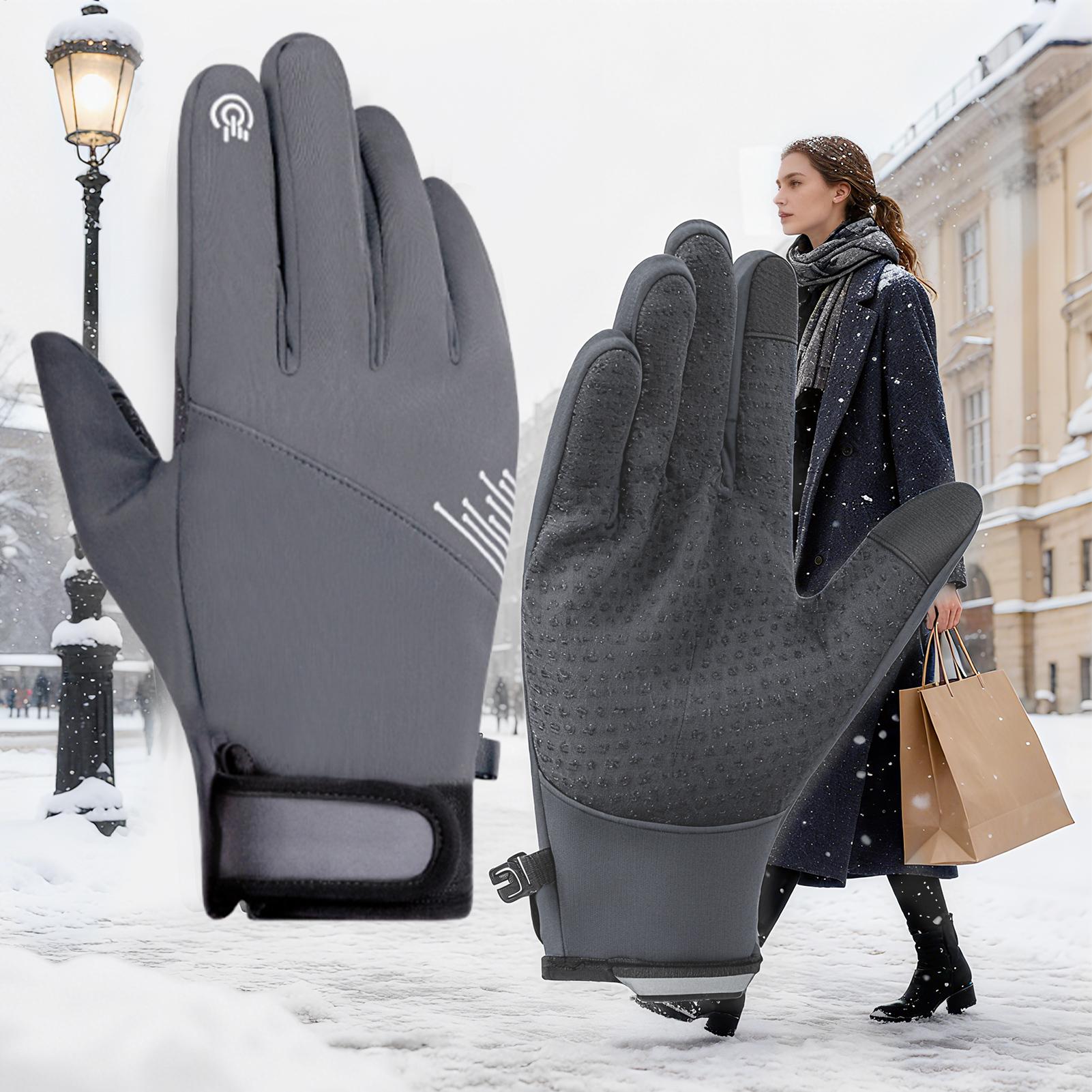 Winter Gloves Women Windproof  - đánh giá và giá Cycling Gear Cold Weather