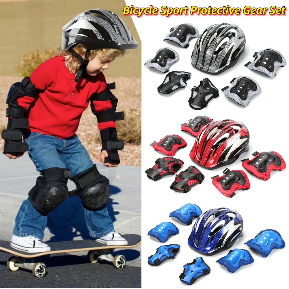 7Pcs Bicycle Sport Protective  - đánh giá và giá Cycling Protective Gear Kids