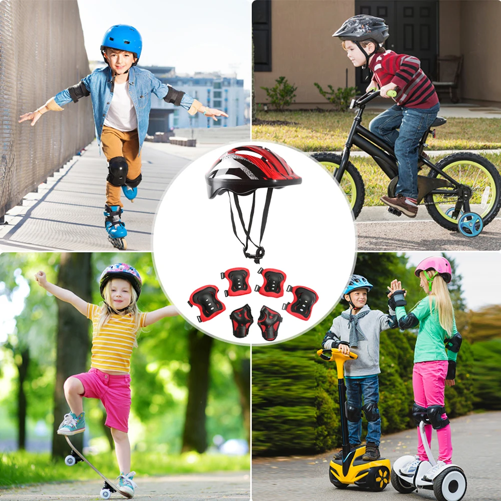 7Pcs Bicycle Sport Protective  - đánh giá và giá Cycling Protective Gear Kids